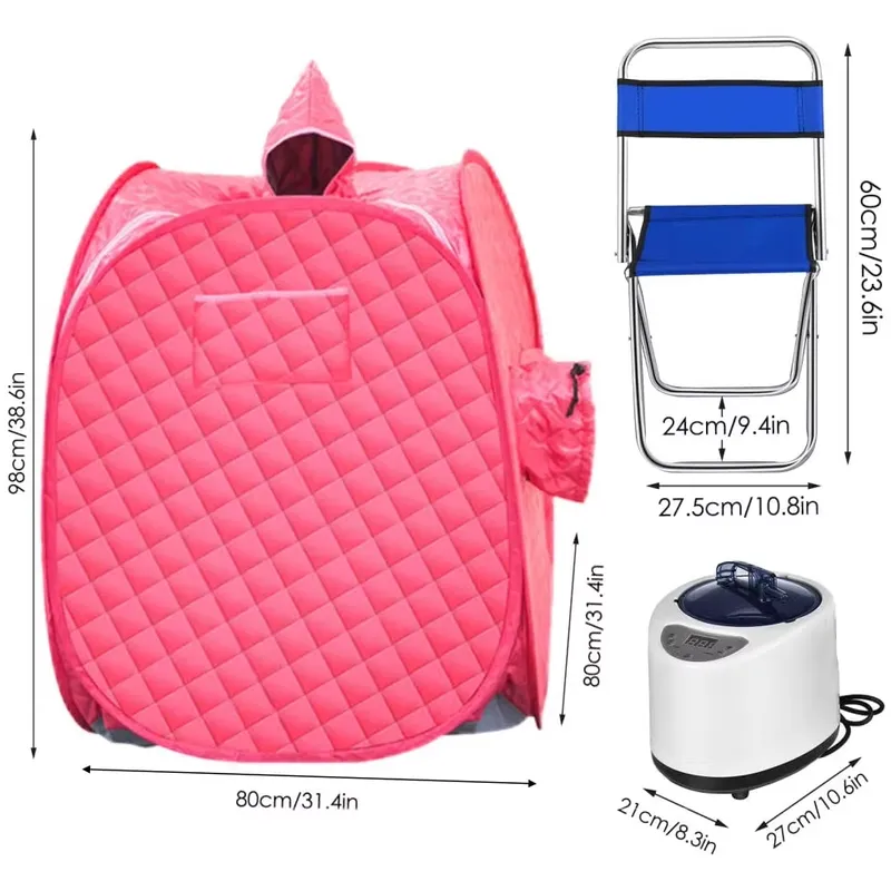 Spa Wellness Family - Vaporizador de Sauna Portátil Mini para