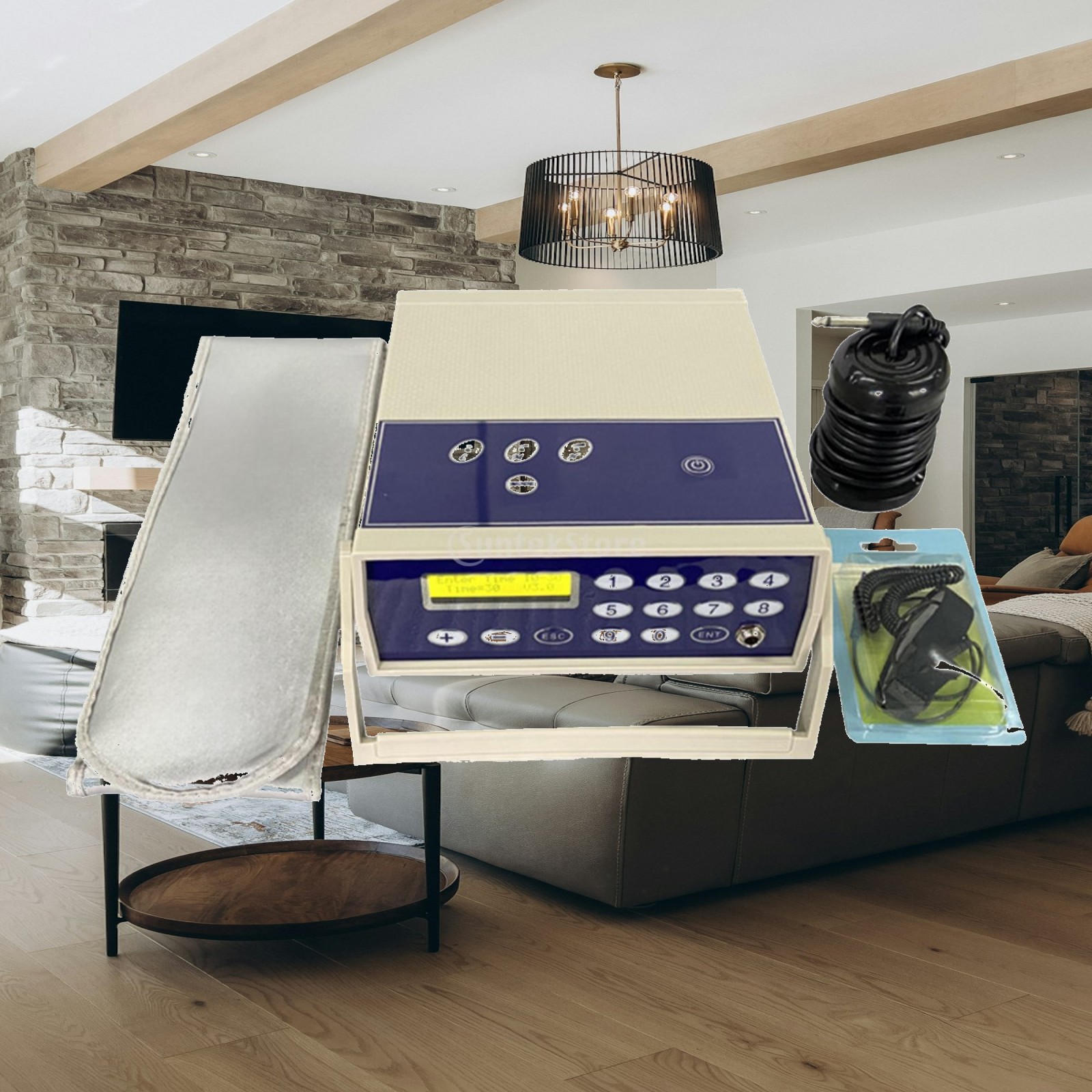 Spa Wellness Family - Masajeador Eléctrico Plegable para Pies con