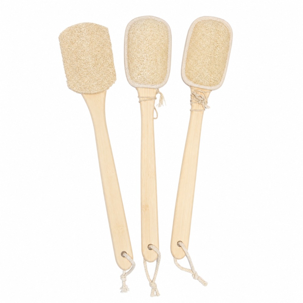 Cepillo de baño de lufa natura - Body Loofah Natural reseña y precio