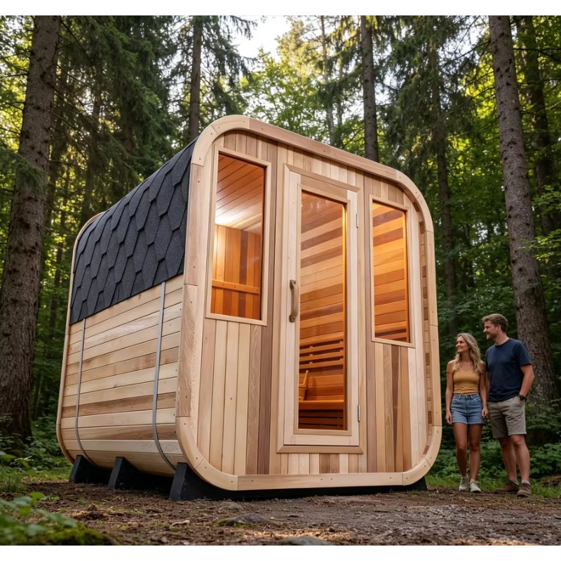 Sauna Infrarroja de Lujo Direc - Spa Wellness Family reseña y precio