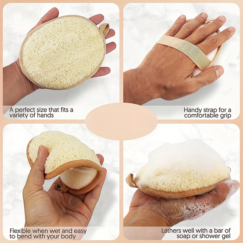 Depurador corporal de lufa Nat - Body Loofah Natural reseña y precio