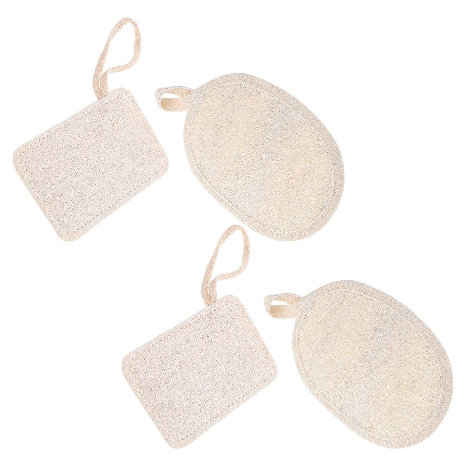 4 Esponjas de Lufa Naturales p - Body Loofah Natural reseña y precio